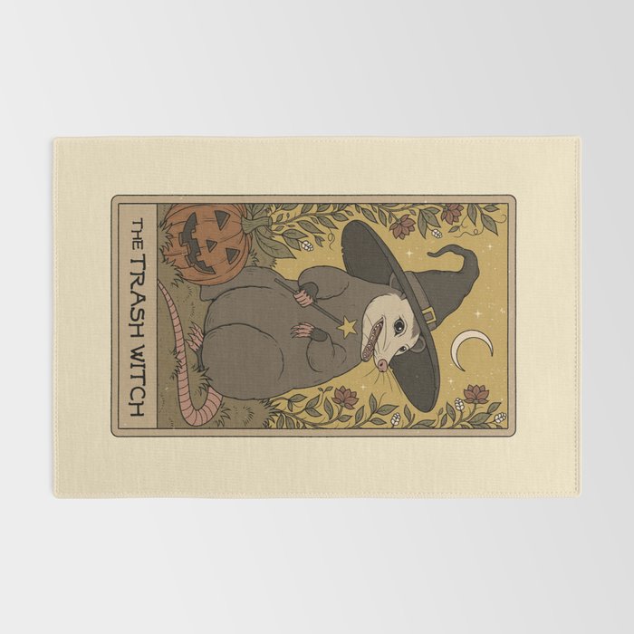 The Trash Witch - Possum Tarot Rug Gallery Image 2