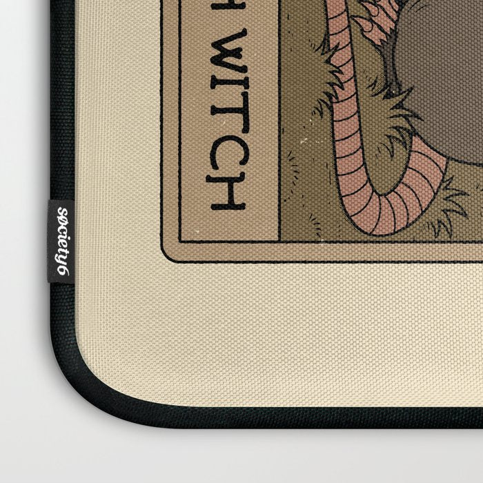 The Trash Witch - Possum Tarot Laptop Sleeve Gallery Image 3