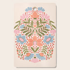 Spring Folksy Flower  Cutting Board Gallery Image 1