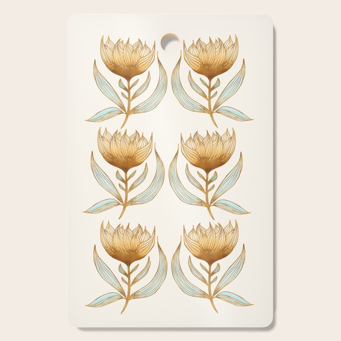 Bohemian Sunflowers II Cutting Board Gallery Image 1