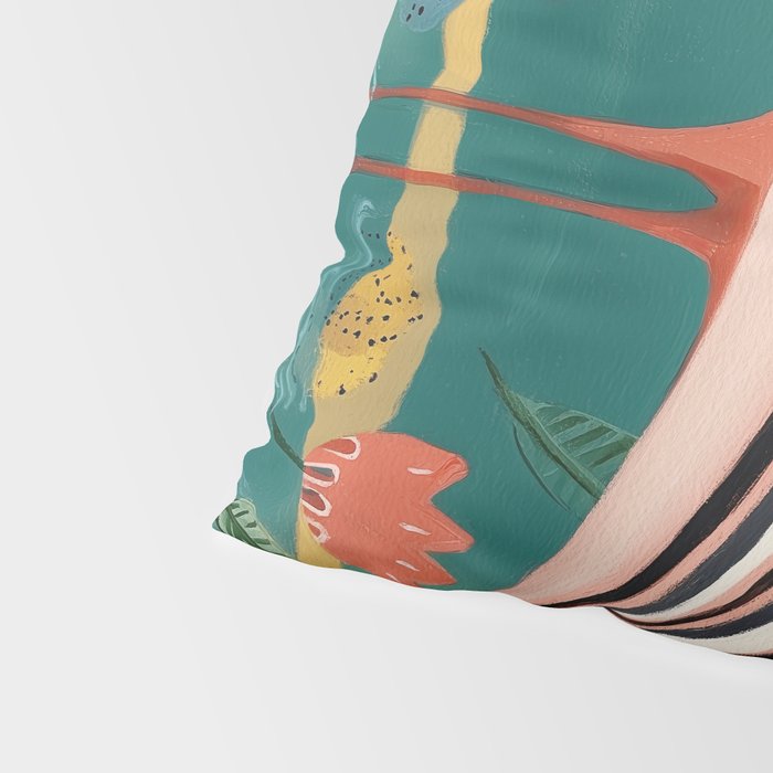Pink Flamingo Pillow Sham Gallery Image 4