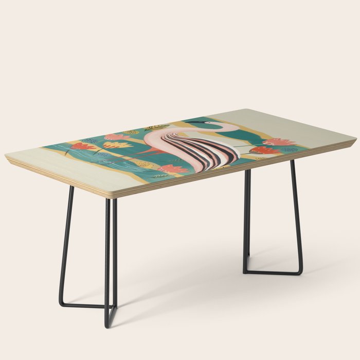Pink Flamingo Coffee Table Gallery Image 1