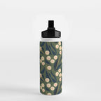Green Floral Water Bottle Gallery Image 2