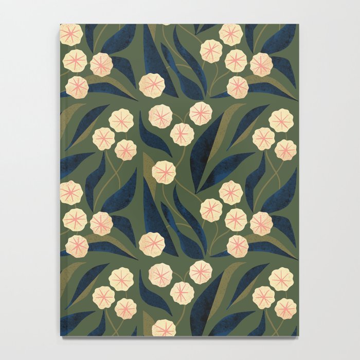 Green Floral Notebook Gallery Image 4