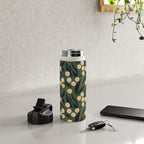 Green Floral Water Bottle Gallery Image 4