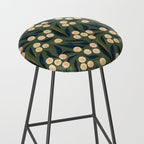 Green Floral Stool Gallery Image 2