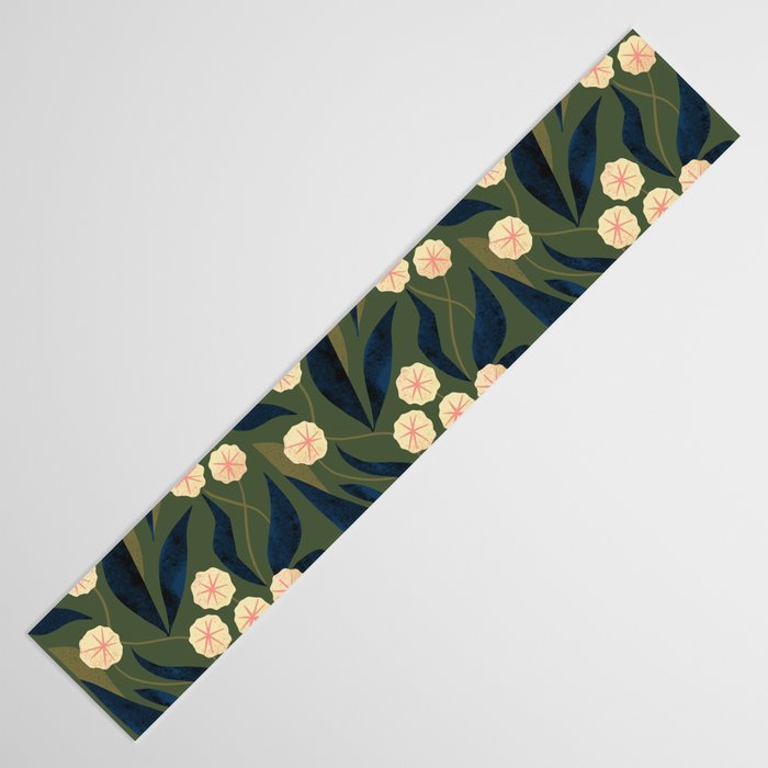 Green Floral Table Runner Gallery Image 3