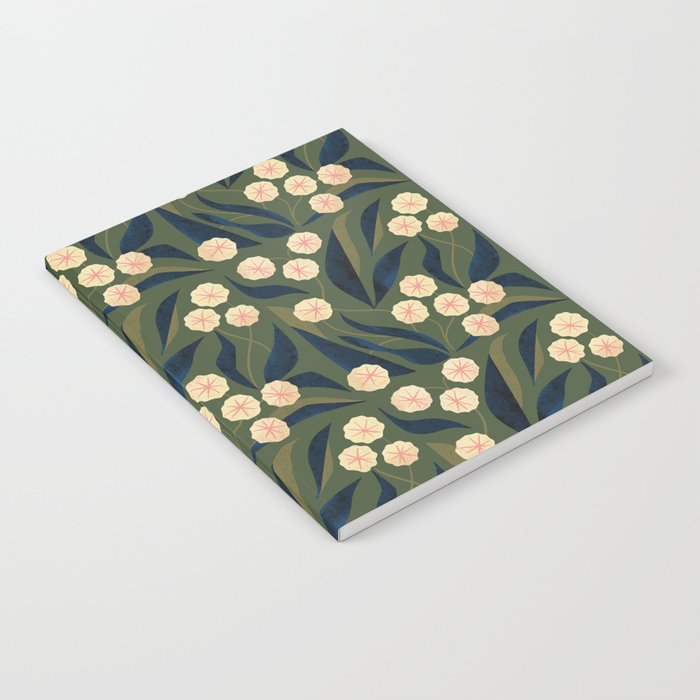 Green Floral Notebook Gallery Image 2