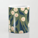 Green Floral Coffee Mug Gallery Image 4