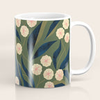 Green Floral Coffee Mug Gallery Image 1