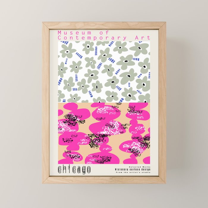 Museum of Contemporary Art Chicago Mini Art Print Gallery Image 1