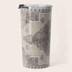 turkish floral - warm neutrals  Travel Mug Gallery Image 3