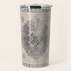 turkish floral - warm neutrals  Travel Mug Gallery Image 1