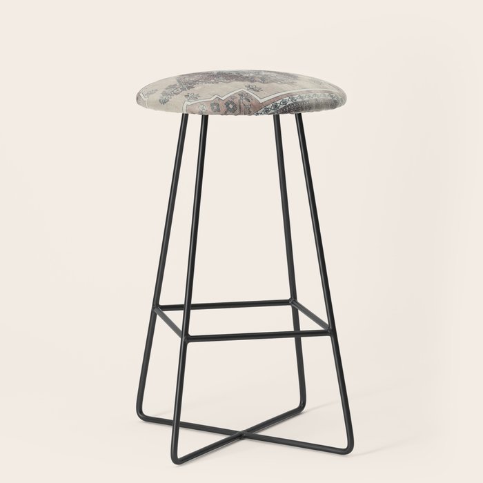 turkish floral - warm neutrals  Stool Gallery Image 1