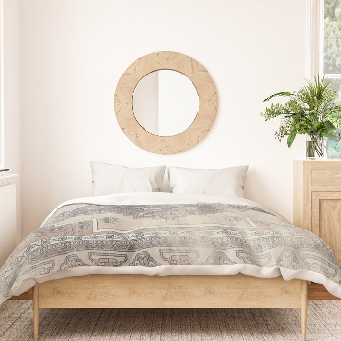 turkish floral - warm neutrals  Duvet Cover Gallery Image 3