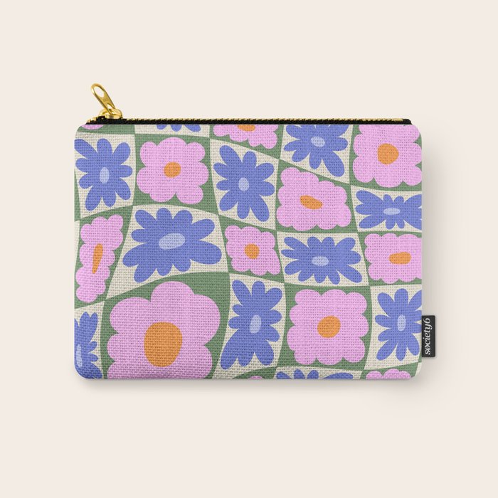 Floral seven Carry All Pouch Gallery Image 1