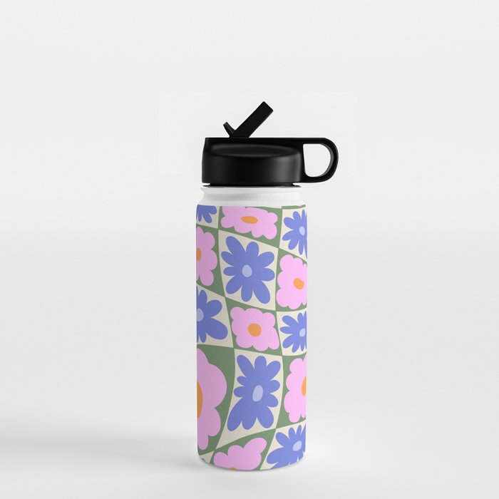 Floral seven Water Bottle Gallery Image 1