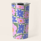Floral seven Travel Mug Gallery Image 1