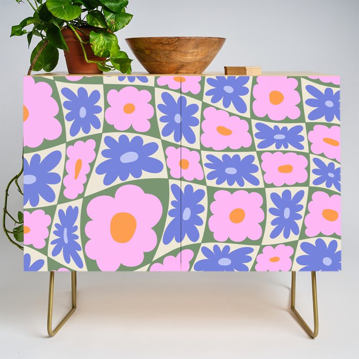Floral seven Credenza Gallery Image 1