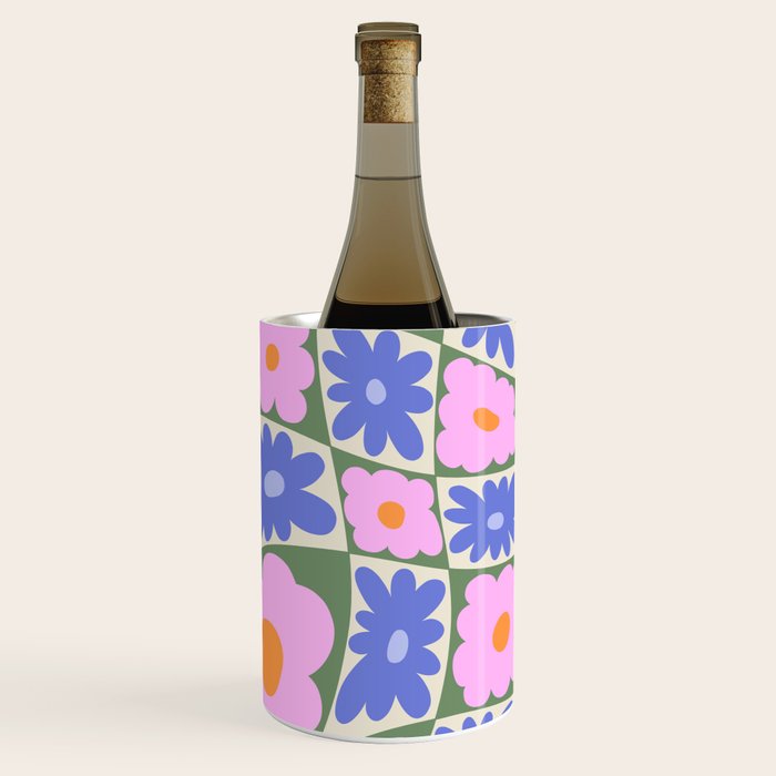 Floral seven Wine Chiller Gallery Image 1