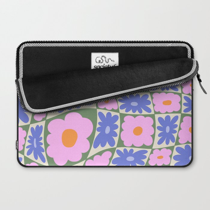 Floral seven Laptop Sleeve Gallery Image 2