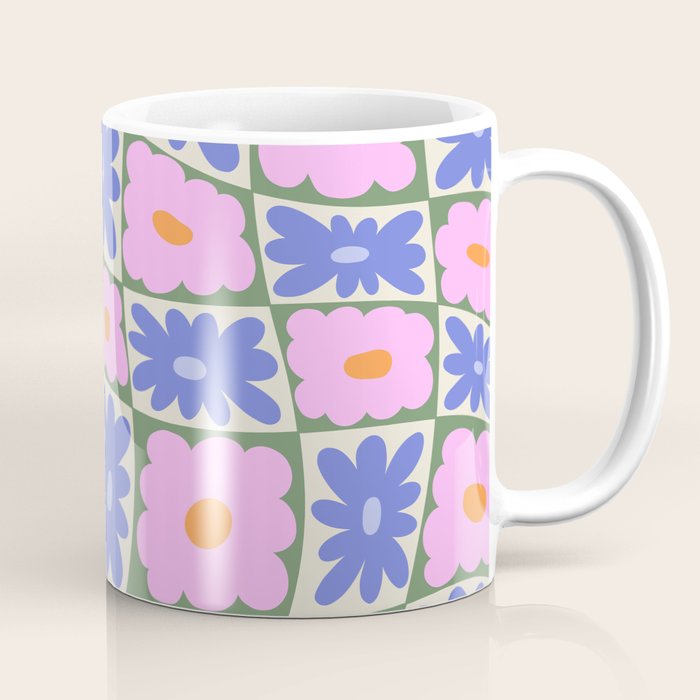 Floral seven Coffee Mug Gallery Image 1