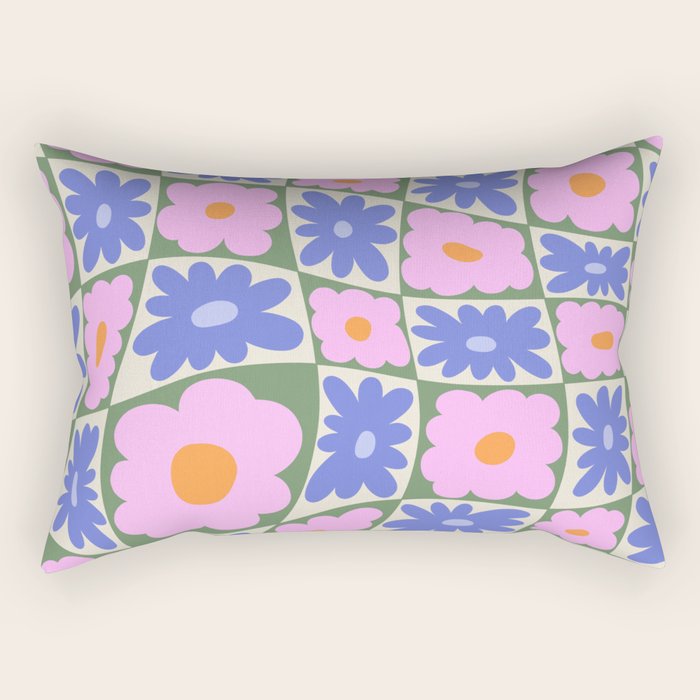 Floral seven Rectangular Pillow Gallery Image 1