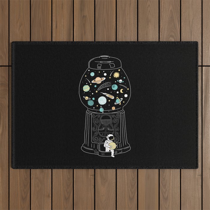 My Childhood Universe 2 Outdoor Rug Gallery Image 1