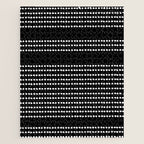 Spotted, African Pattern in Black and White Jigsaw Puzzle Gallery Image 1