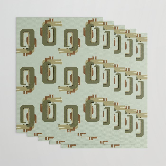 Whimsy Crocodile Wrapping Paper Gallery Image 3