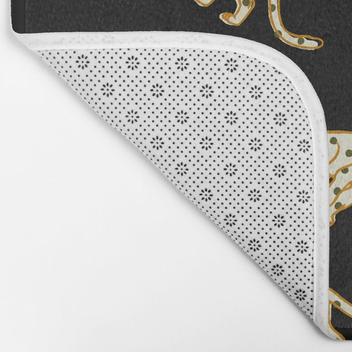 Leopard at Night Bath Mat Gallery Image 2