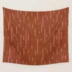Downpour in Rust Wall Tapestry Gallery Image 4