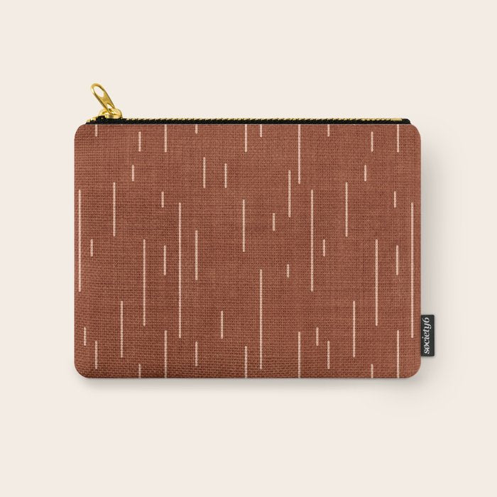 Downpour in Rust Carry All Pouch Gallery Image 1