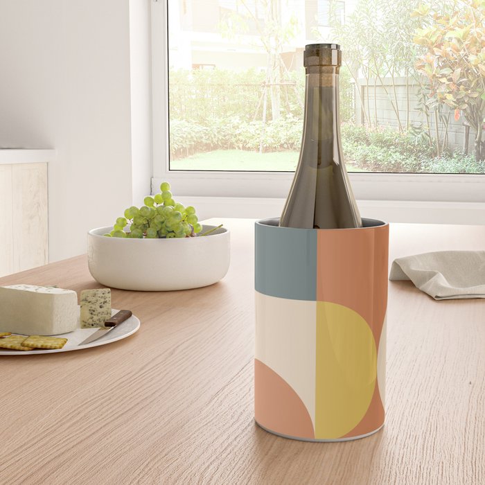 Abstract Geometric 04 Wine Chiller Gallery Image 4