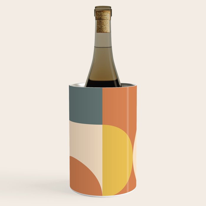 Abstract Geometric 04 Wine Chiller Gallery Image 1