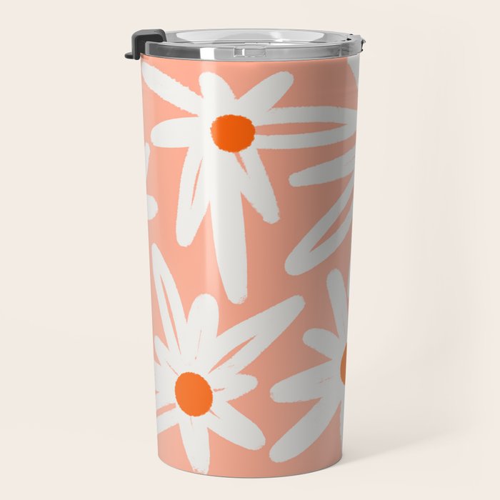 Happy Daisies Travel Mug Gallery Image 3
