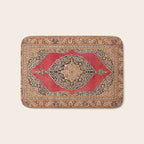Tabriz  Antique West Persian Azerbaijan Carpet Print Bath Mat Gallery Image 1