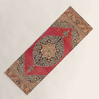 Tabriz  Antique West Persian Azerbaijan Carpet Print Yoga Mat Gallery Image 1