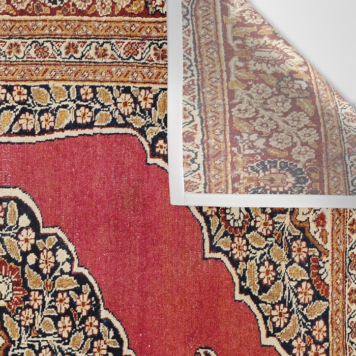 Tabriz  Antique West Persian Azerbaijan Carpet Print Wall Tapestry Gallery Image 3