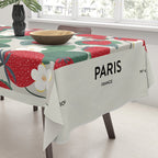 Fruit market Paris retro inspiration Tablecloth Gallery Image 3