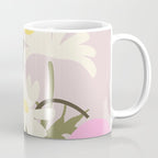 Flower market, Bern, Abstract botanical art Coffee Mug Gallery Image 1