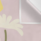 Flower market, Bern, Abstract botanical art Wall Tapestry Gallery Image 3