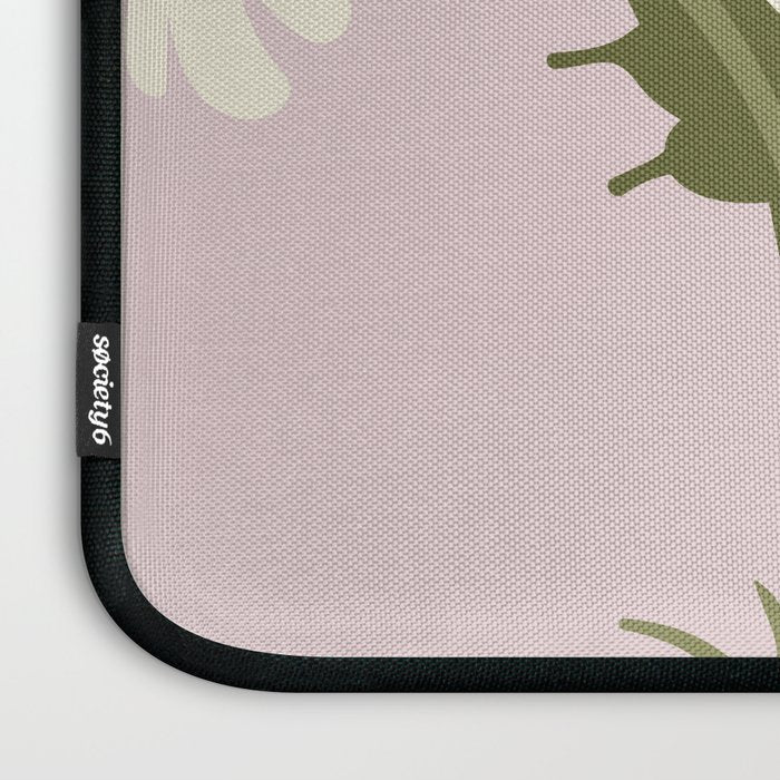 Flower market, Bern, Abstract botanical art Laptop Sleeve Gallery Image 3