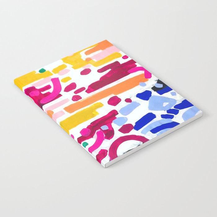 Candy In The Milky Way Galaxy Original Painting by Ejaaz Haniff Acrylic Painting Abstract Art Shapes Pattern Fun Colorful Shapes Notebook Gallery Image 2