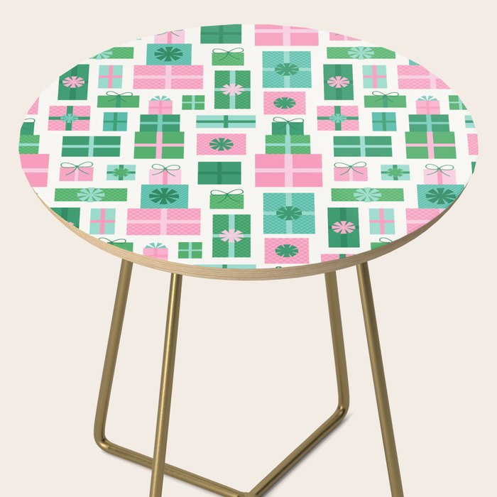 Oh What Fun - Pink and Green Side Table Gallery Image 2