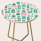Oh What Fun - Pink and Green Side Table Gallery Image 2