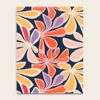 Abstract vintage flower art pattern Notebook Gallery Image 4