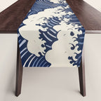Endless Kanagawa Waves Table Runner Gallery Image 1