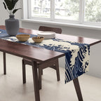 Endless Kanagawa Waves Table Runner Gallery Image 2