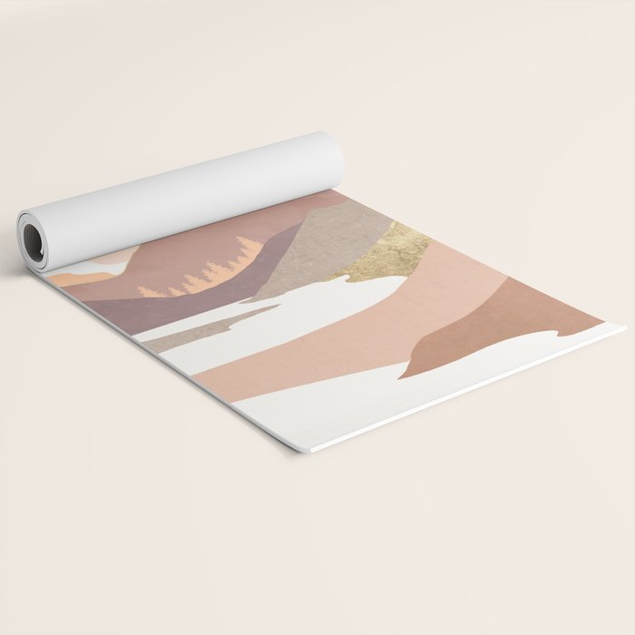 Salmon Vista Yoga Mat Gallery Image 2